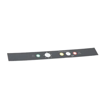Panel z sitodrukiem do zamrażarki Electrolux / AEG 7802 171.5x20.5mm