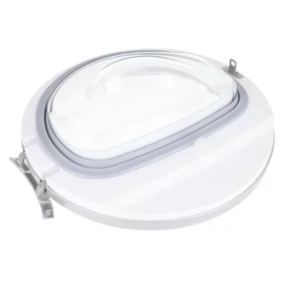 Części drzwiczek do suszarek bęb Drzwi kompletne z zawiasem do suszarki Bosch / Siemens 11028777