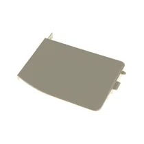 Lewa zaślepka cokołu do zmywarki Whirlpool / Indesit / Ariston / Hotpoint inox 488000387546 C00387546