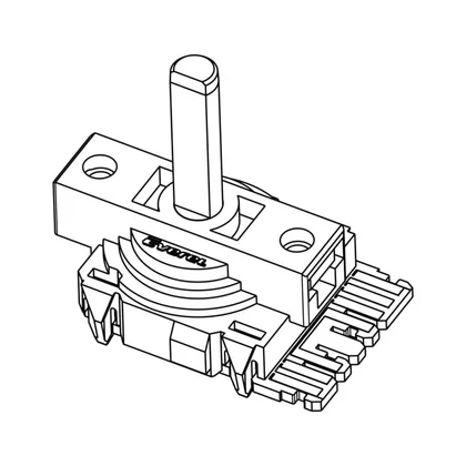 Przełącznik obrotowy do płyty grzejnej lub kuchenki Electrolux / AEG 3570834022