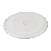 Talerz obrotowy szklany do kuchenki mikrofalowej Samsung 28,5 cm z mocowaniem koniczynka, bez osprzętu TR088