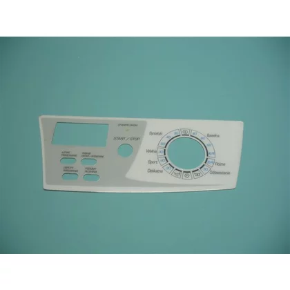 Nadruk / wklejka panelu sterowania do pralki Amica PCP 8028173