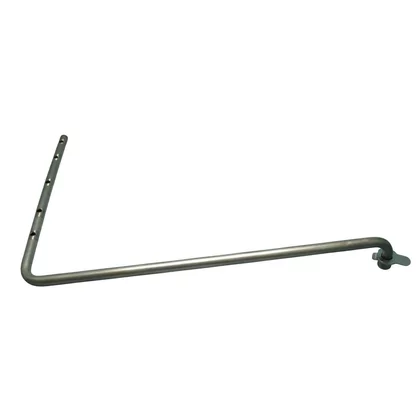 Rurki doprowadzające gaz do kuch Podzespół rury gazowej do kuchenki Amica LG16 51GG*.*2-3 ocynkowany 8043000
