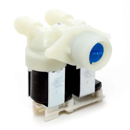 Elementy elektryczne do pralek r Elektrozawór wody do pralki Whirlpool / Indesit / Ariston / Hotpoint 2-drożny 90 st. na kostkę C00311009 480111100199