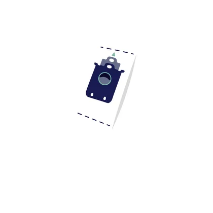 Worki papierowe do odkurzacza Electrolux / AEG s-bag Classic E200M / E200SM 15 szt. 9001688002