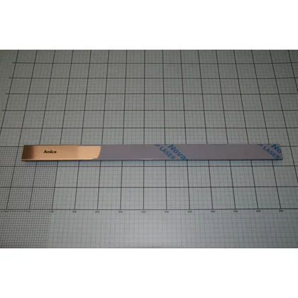 Panel frontowy z logo do okapu Amica inox 1032625
