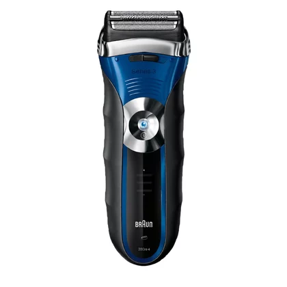 Golarka foliowa Braun Series 3 380 W&D S-4 akumulatorowa niebiesko-czarna