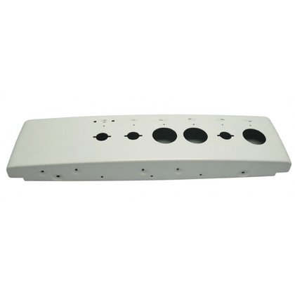 Tablica frontowa biała do kuchenki Amica G5E.3+1 z logo Amica 9024668