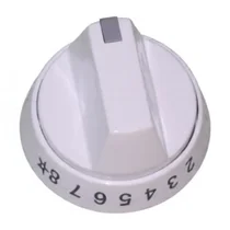 Pokrętło numeryczne białe do kuchni Amica G454.00/09.8572.00 8029931