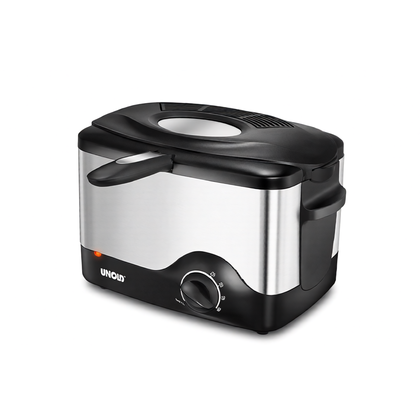 Frytkownica kompaktowa Unold 1,5 l 0,5 kg 1200 W czarno-srebrna 58615