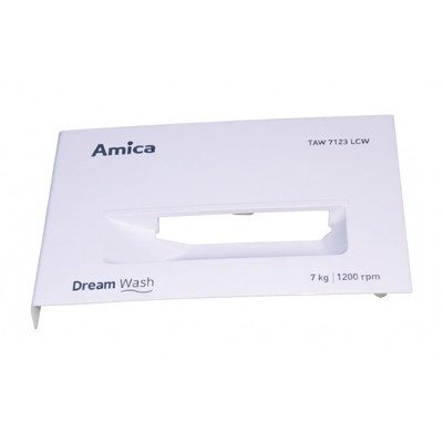 Osłona pojemnika na detergenty do pralki Amica TAW 7123 LCW 1039012