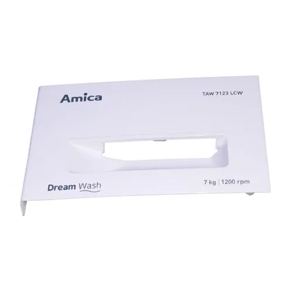 Osłona pojemnika na detergenty do pralki Amica TAW 7123 LCW 1039012