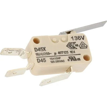 Elektronika do suszarek bębnowyc Mikroprzełącznik do suszarki Electrolux / AEG 1506642006