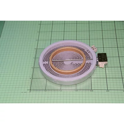 Płytka grzejna ceramiczna dwustrefowa do płyty ceramicznej Amica 180/120S 1700/700 W 230 V 8001834 8015208 8056031 225846 651617