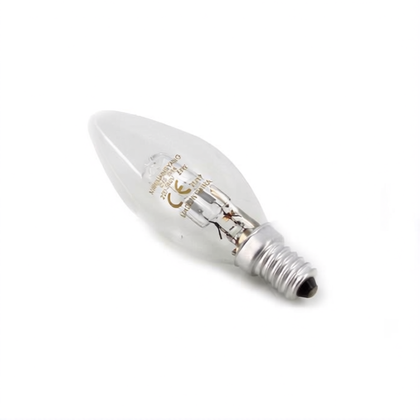 Żarówka halogenowa świeczka do okapu Whirlpool / Indesit / Ariston / Hotpoint 28 W E14 482000008069 C00314582