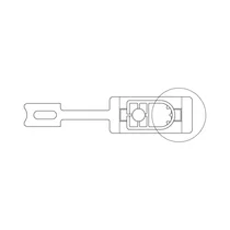 Prowadnica kabla do piekarnika, kuchni i płyty grzejnej Electrolux / AEG 3556230013
