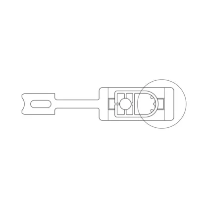 Prowadnica kabla do piekarnika, kuchni i płyty grzejnej Electrolux / AEG 3556230013