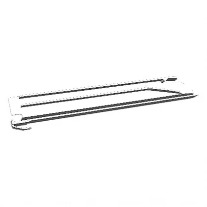 Prowadnica panelu szklanego do lodówki Electrolux / AEG 2634053025