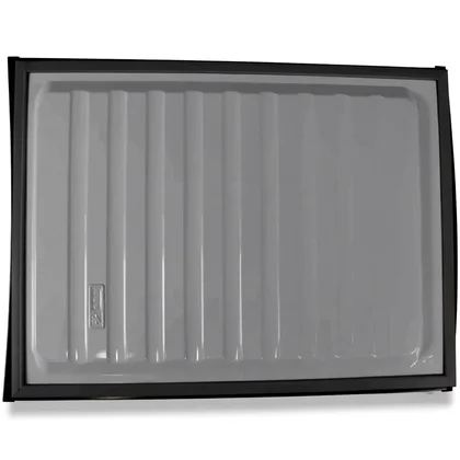 Drzwi zamrażarki z uszczelką do lodówko-zamrażarki Whirlpool inox 481241610418 C00458260