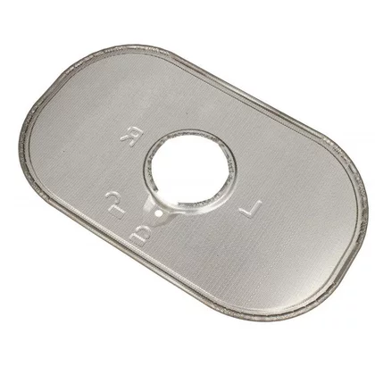 Filtr metalowy płaski do zmywarki Gorenje / Hisense / Asko / Cylinda 857521