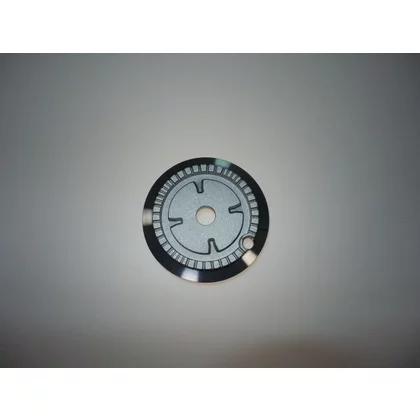 Kołpak podstawy palnika dużego do płyty gazowej Whirlpool / Indesit / Ariston / Hotpoint 113 mm 481936078399 C00312946