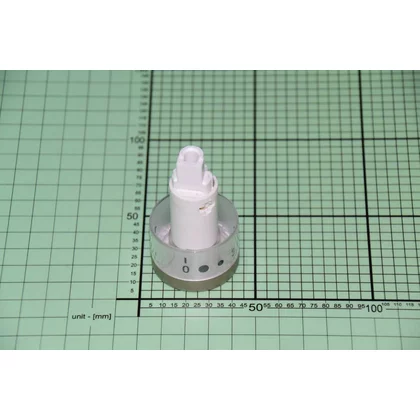 Pokrętło chowane do kuchni i piekarnika Amica inox 8016634