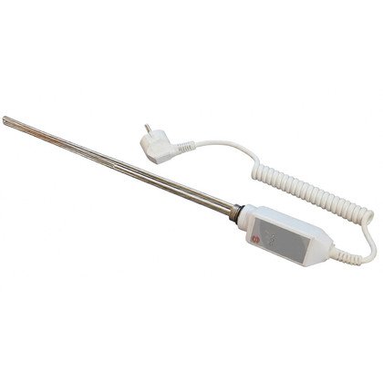 Grzałka do grzejnika łazienkowego Domax 600 W 1/2" z termostatem 50246