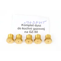 Komplet dysz na gaz ziemny do kuchenki i płyty gazowej Indesit X203