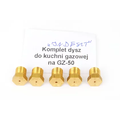 Komplet dysz na gaz ziemny do kuchenki i płyty gazowej Indesit X203