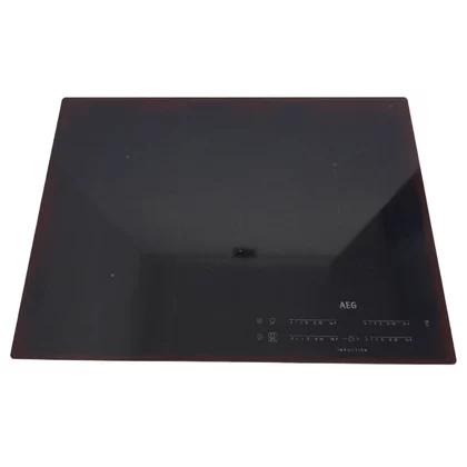 Płyty szklane Szkło płyty grzewczej Electrolux / AEG czarne 700 x 510 mm