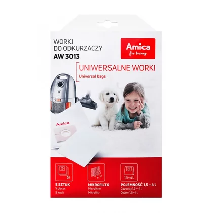 Worki do odkurzacza Amica AW 3013 10 szt.