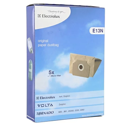 Worki i filtr do odkurzacza Electrolux / AEG Dolphin E13N 6 szt. 9001961201