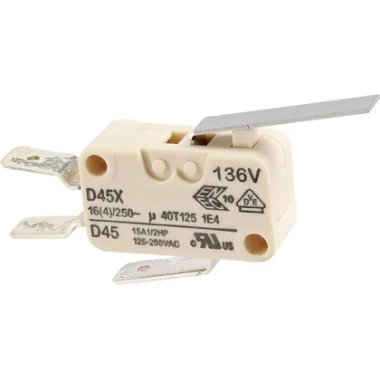 Elektronika do suszarek bębnowyc Mikroprzełącznik do suszarki Electrolux / AEG 1506642006