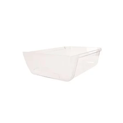 Półki na drzwi różni producenci Pojemnik na mięso do lodówki Ariston / Indesit / Hotpoint / Whirlpool przezroczysty 215 x 350 x 92 mm C00140690 482000081546