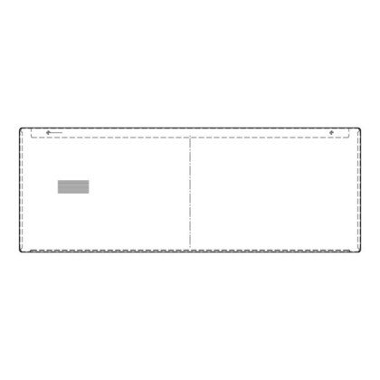 panel szuflady, płaski