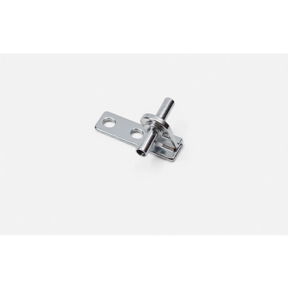 Zawias środkowy drzwi do chłodziarko-zamrażarki Ariston / Indesit / Hotpoint / Whirlpool chromowany C00103966