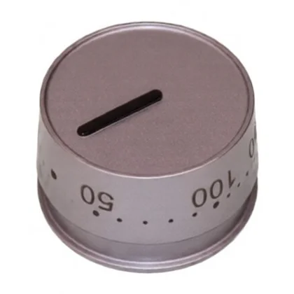 Pokrętło termostatu do piekarnika Amica srebrne 9070267