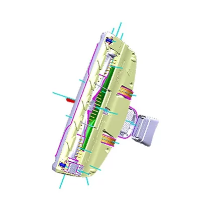 Szczotki i rolki szczotek odkurz Turboszczotka do odkurzacza akumulatorowego Electrolux / AEG 14,4 V biała 2198854701