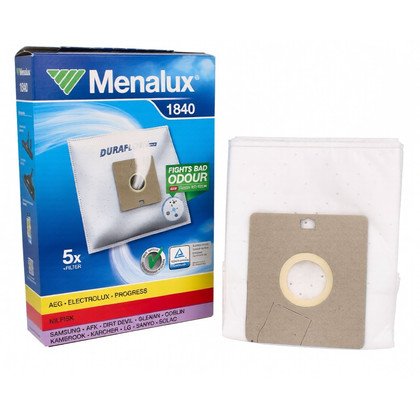 Worki do odkurzacza Samsung Menalux Electrolux / AEG 1840, 5 szt. z mikrofiltrem do docięcia EL/9001961953