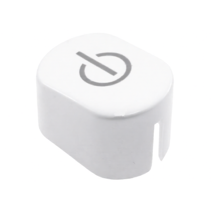 Przycisk ON-OFF do zmywarki Ariston / Indesit / Hotpoint / Whirlpool biały EVO3 C00142968 482000029679