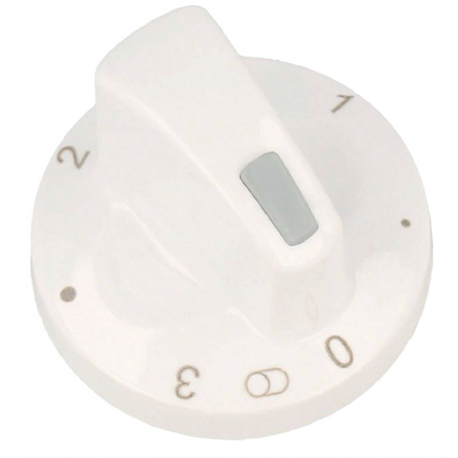 Pokrętło białe do płyty grzewczej Amica 8022068 Pmg610.00/09.2172.01Biale Arm