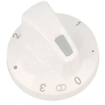 Pokrętło białe do płyty grzewczej Amica 8022068 Pmg610.00/09.2172.01Biale Arm