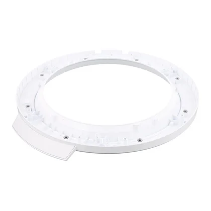 Przednia futryna drzwi do pralki Electrolux / AEG biało-srebrna Ø464 mm