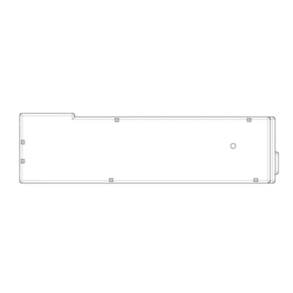 Osłona karty elektronicznej do piekarnika Electrolux / AEG 140051705055