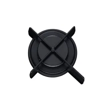 Pierścień dużego palnika do płyty gazowej Electrolux / AEG czarny mat 142 mm 3532192089