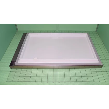Drzwi chłodziarki do chłodziarko-zamrażarki Amica inox 1035839
