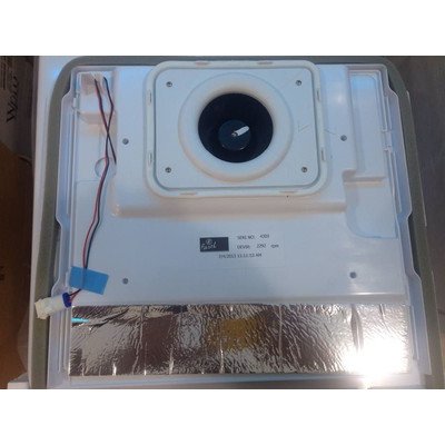 Półki na plastikowe i druciane r Osłona wentylatora chłodziarki Whirlpool (480132101564)