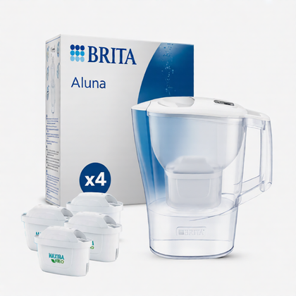 Dzbanek filtrujący BRITA Aluna biały + 4 wkłady