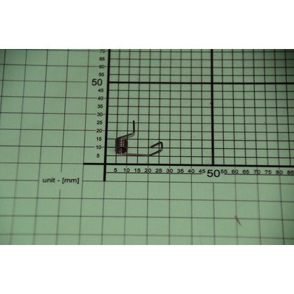 Sprężyna uchwytu drzwi do lodówki Amica KNT górna .07 (8038530)
