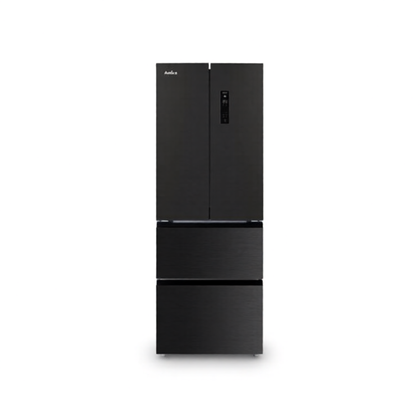 Drzwi zamrażarki Amica czarny Inox
